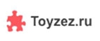 Купоны и промокоды на Toyzez.ru за октябрь 2023